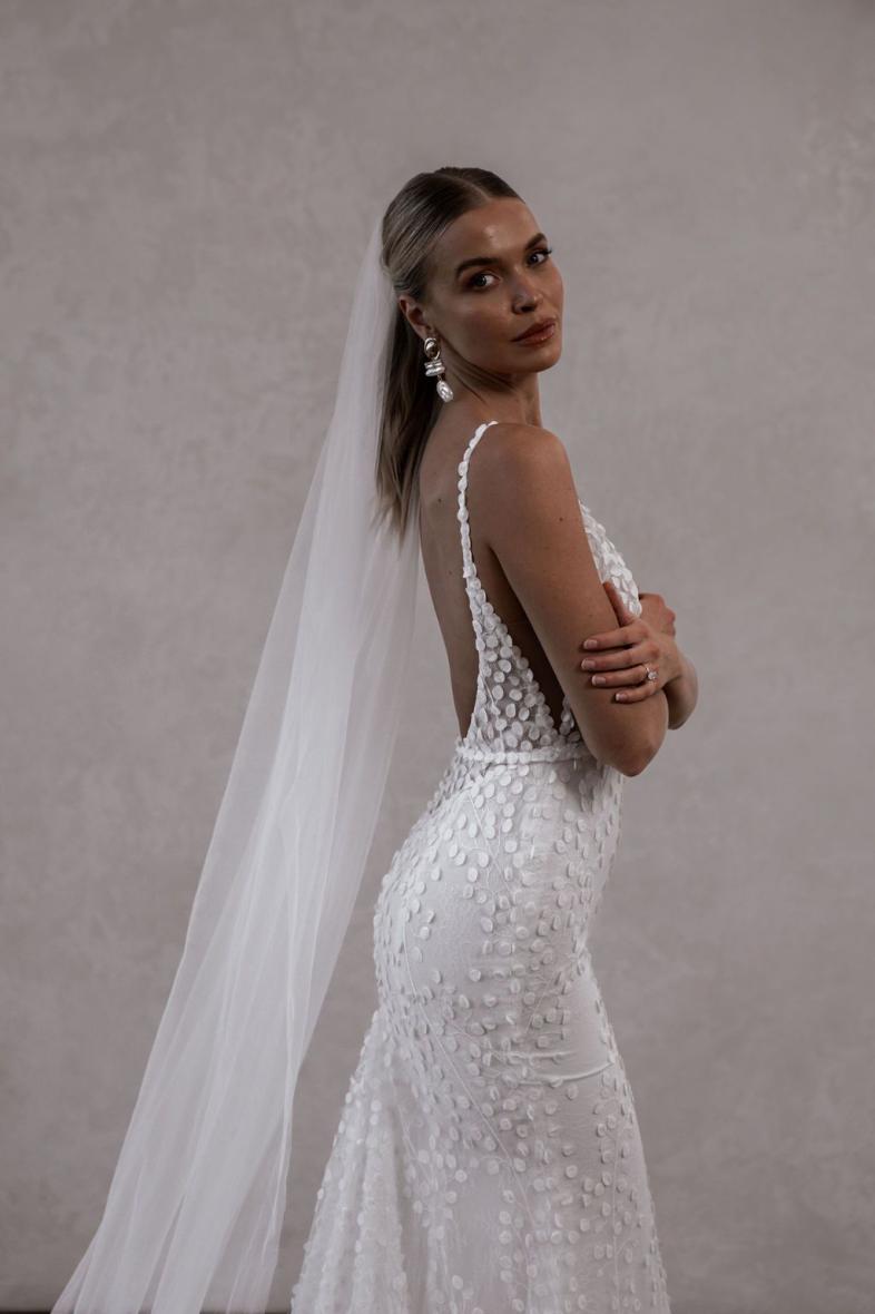 Made with Love Bridal - Holly veil Cathedral 1 tier