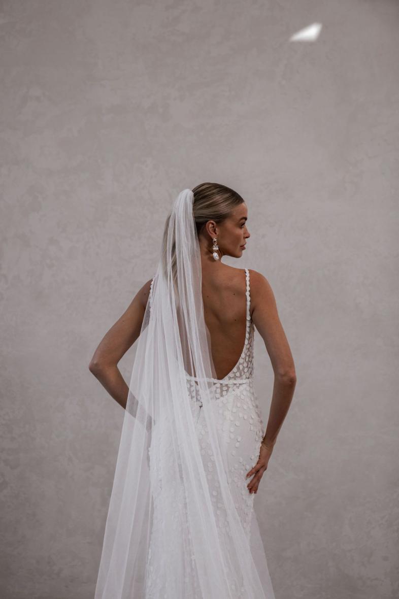 Made with Love Bridal - Holly veil Cathedral 1 tier