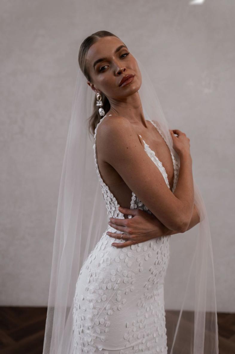 Made with Love Bridal - Holly veil Cathedral 1 tier