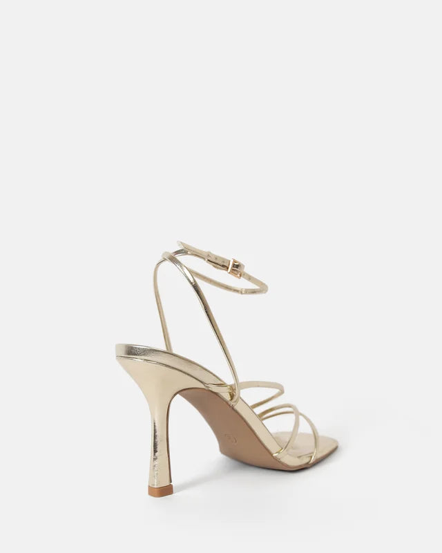 Dante Gold Strappy heels