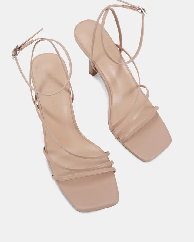 Dante Nude Strappy heels