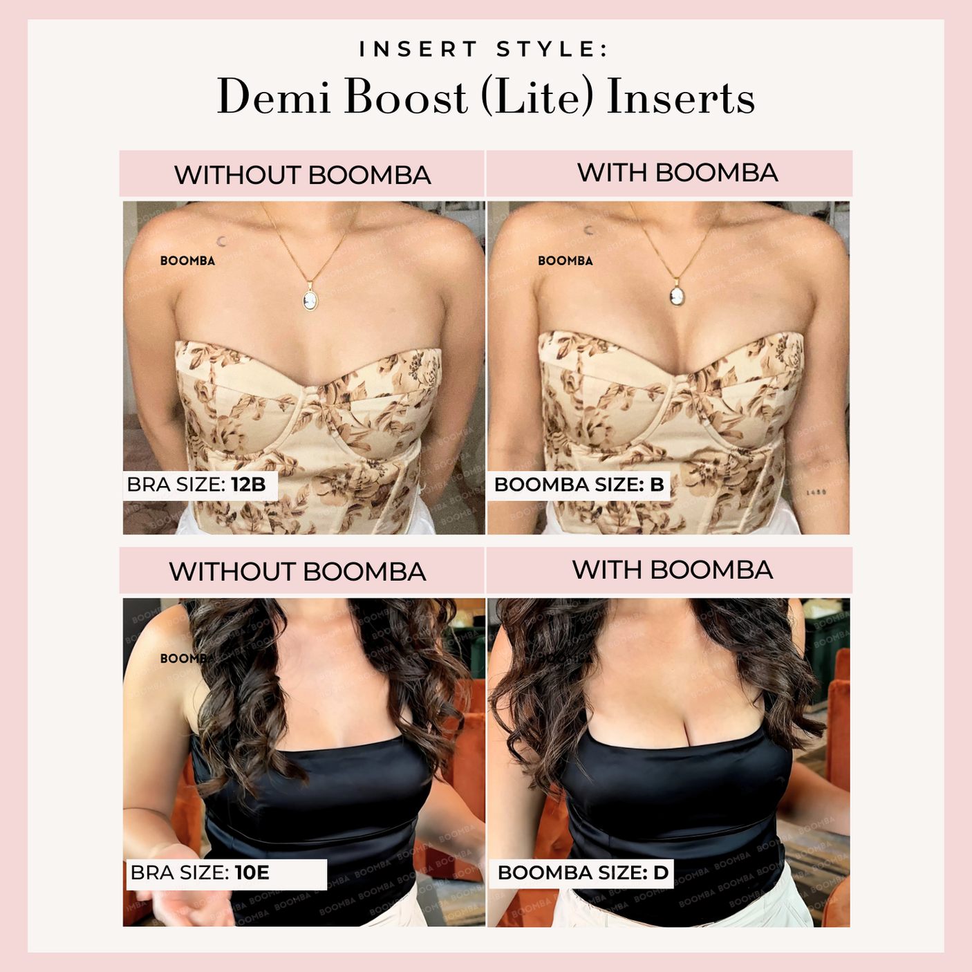 Boomba - Demi Boost Lite inserts (Perfect Boost)