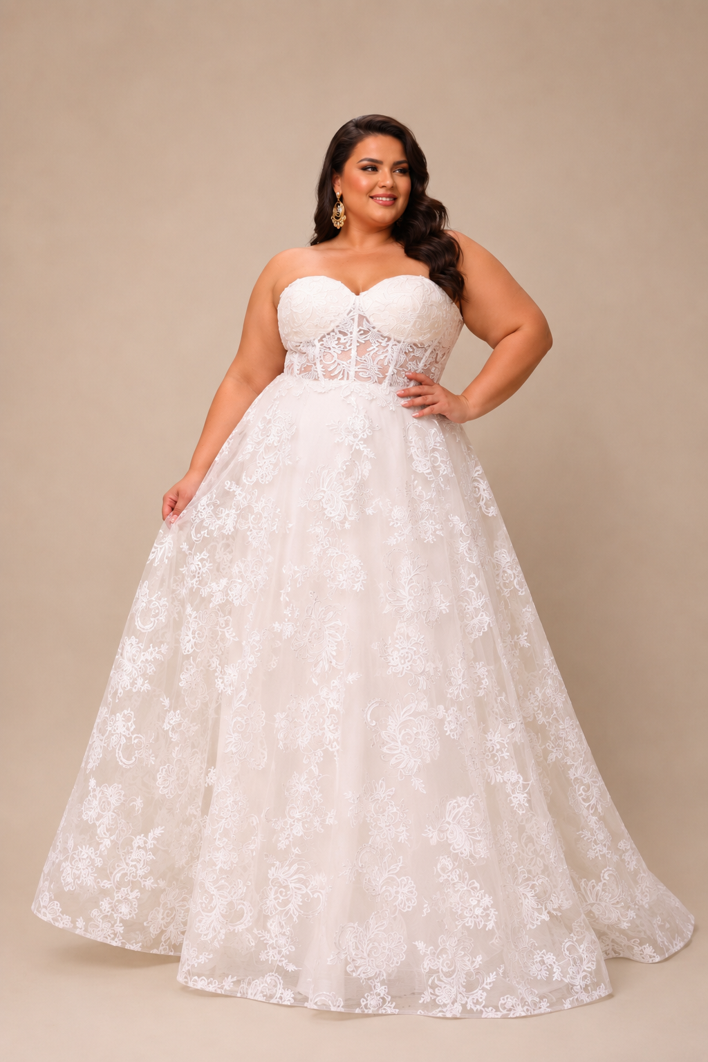 NC1014 Ivory size 22 (Ready to ship!)