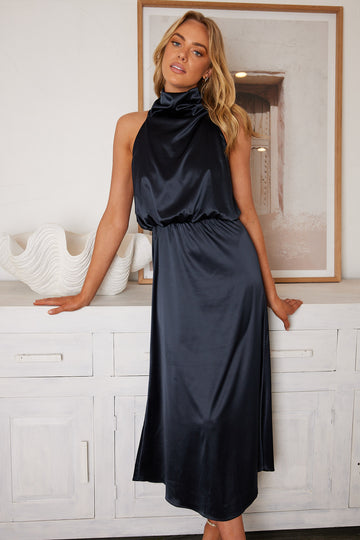 Martine Dress - Black - (EST-E66-BLACK)