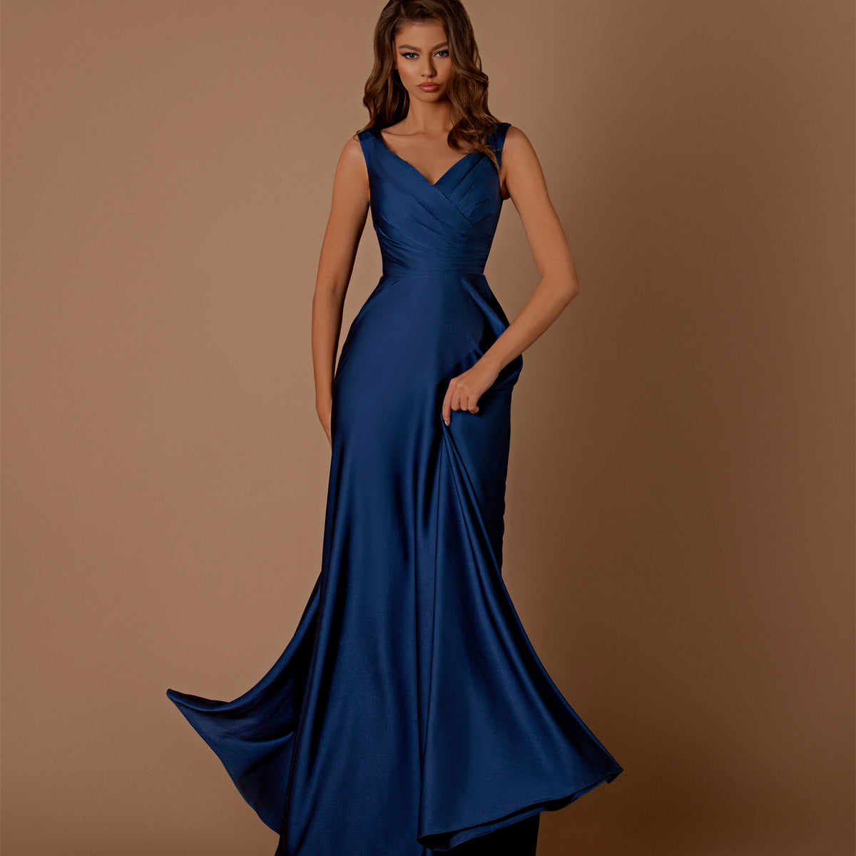 Janisa NBM1030 Gown by Nicoletta - Indigo