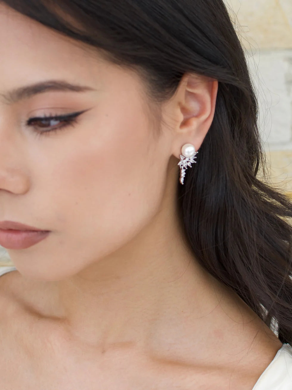 Evelyn Pearl Drop Earrings WE754