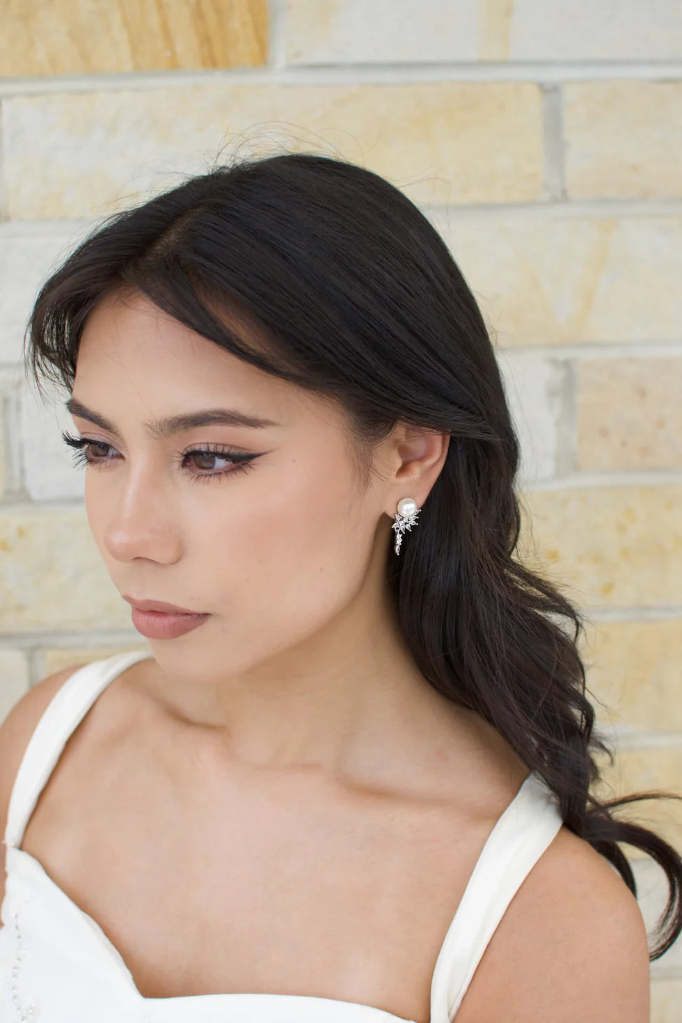 Evelyn Pearl Drop Earrings WE754