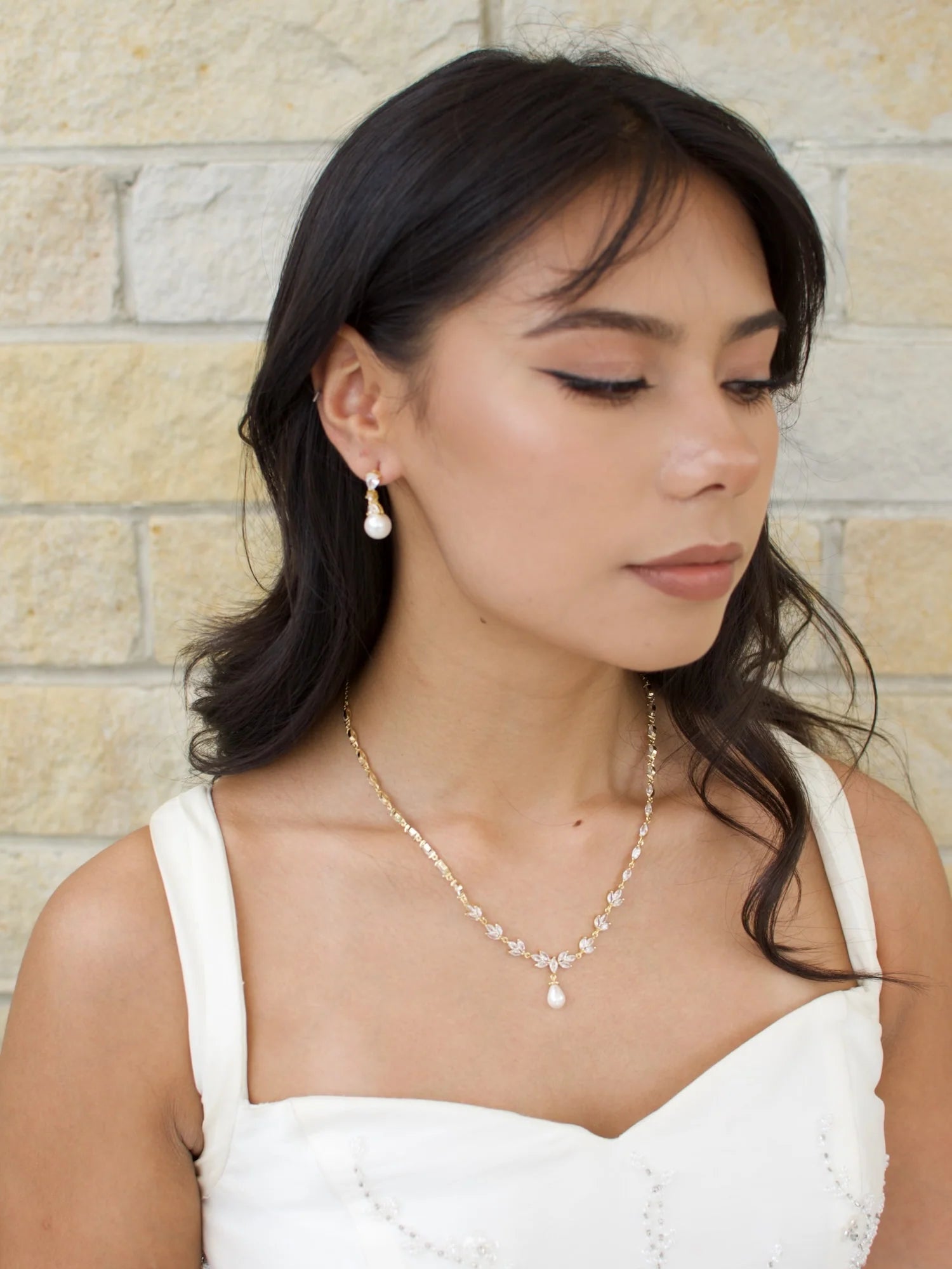 Leah Necklace - Gold WN261