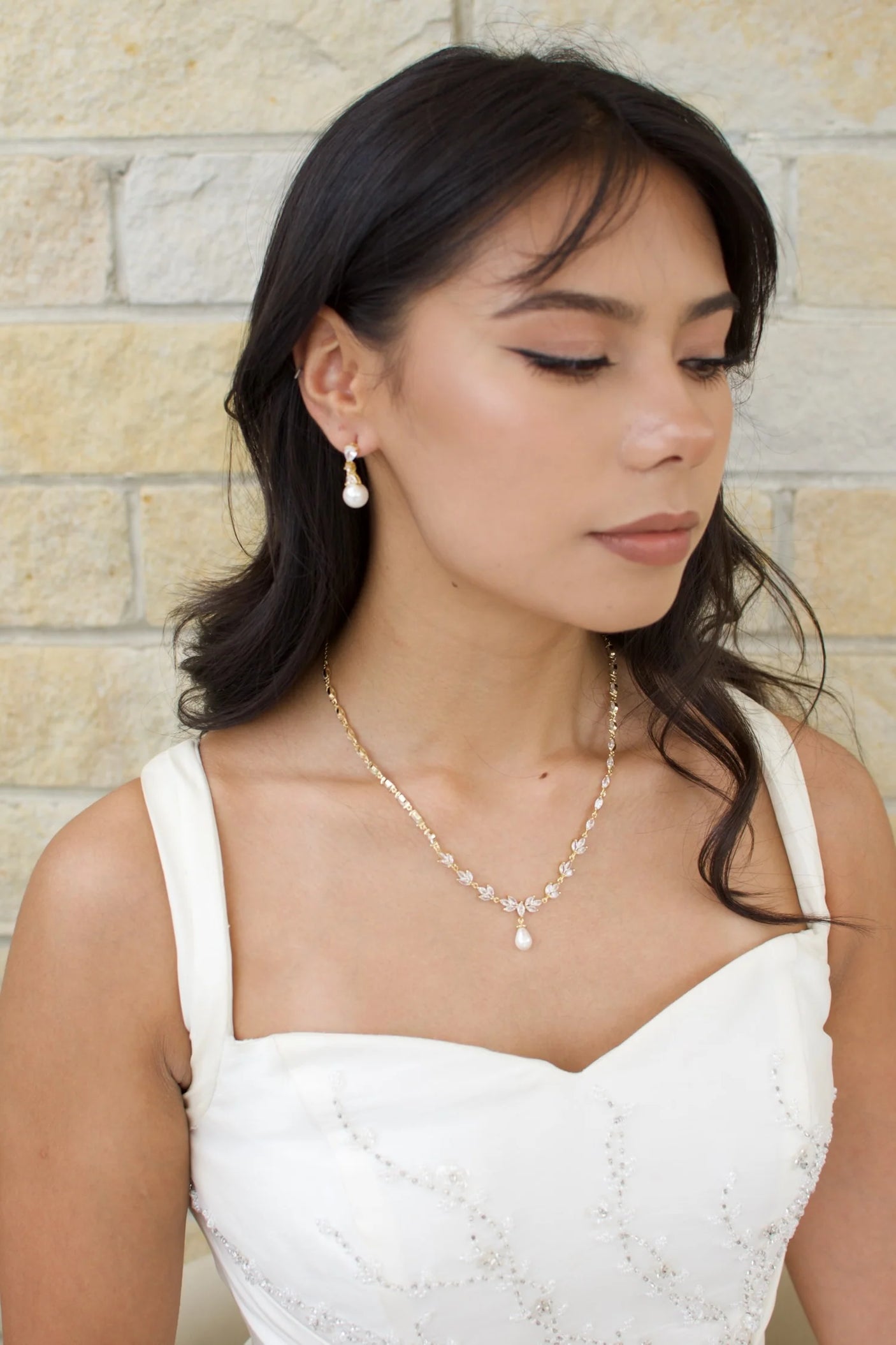 Leah Necklace - Gold WN261