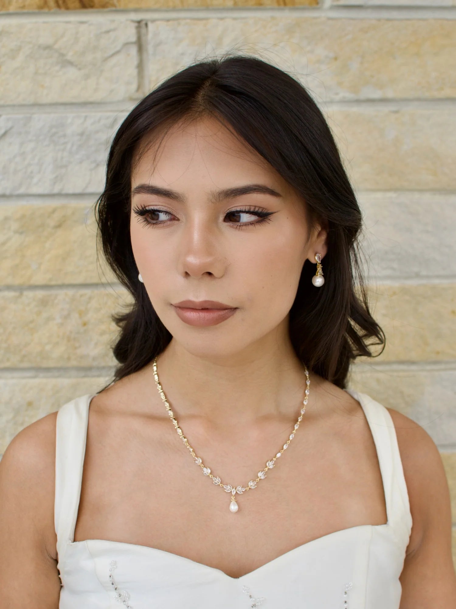 Leah Necklace - Gold WN261
