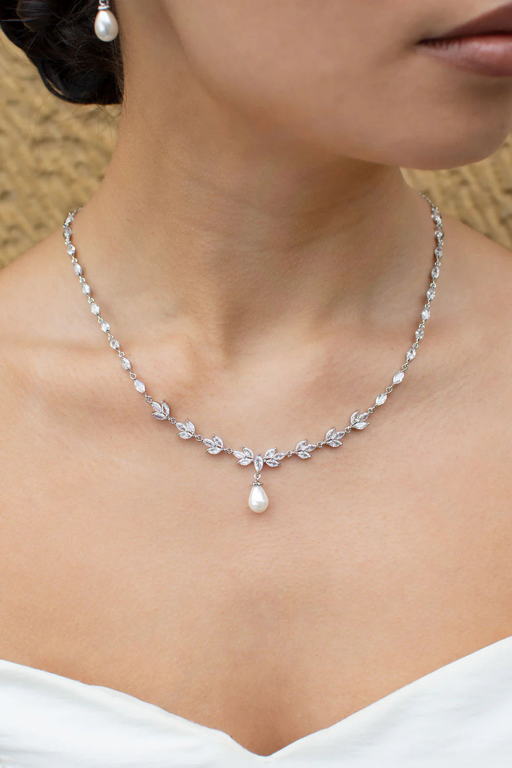 Leah Necklace - Silver WN261