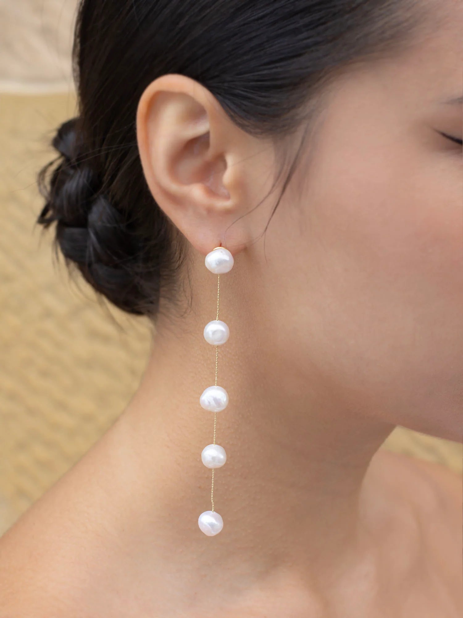 Bellisima Earrings WE747 Gold