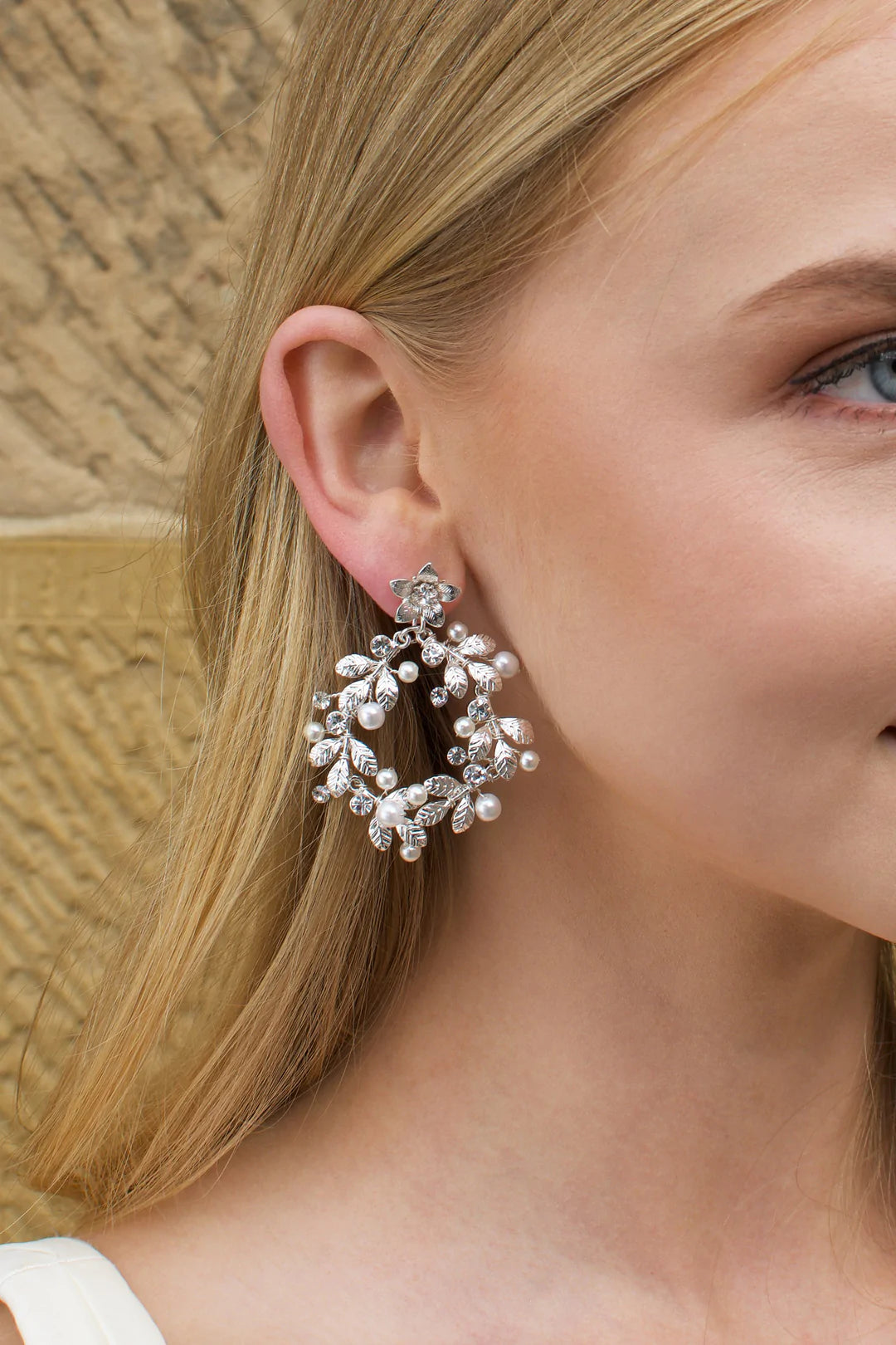 Katherine Earrings- Silver WE542