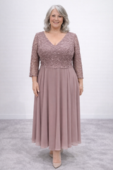 JH0563 Dusty Pink Size 18 (Ready to Ship!)