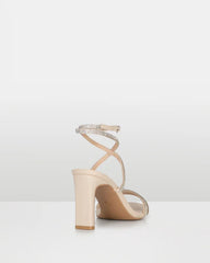 Elope Nude Rhinestone High Heel