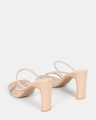 Madison Nude Diamante Heel