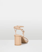 Captivate Nude Strappy High Heel