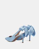 Canton Blue Satin heel