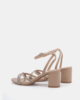 Theia Nude Diamante Heel with strap