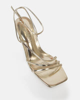 Dante Gold Strappy heels