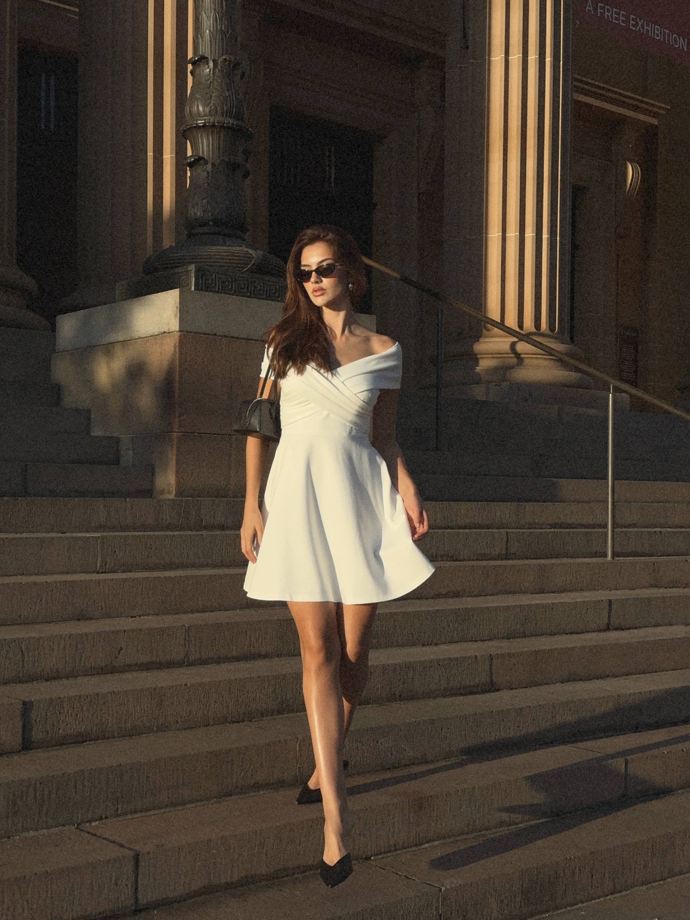 Britt Dress-White