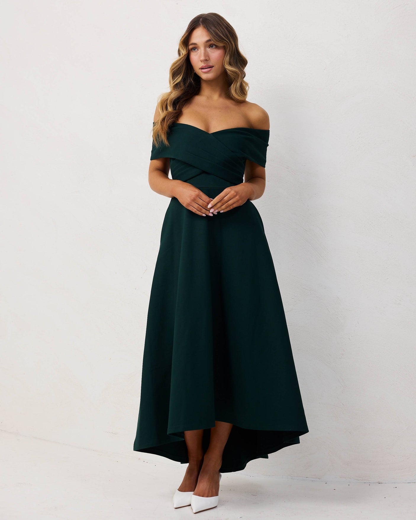 Belina Dress-Green