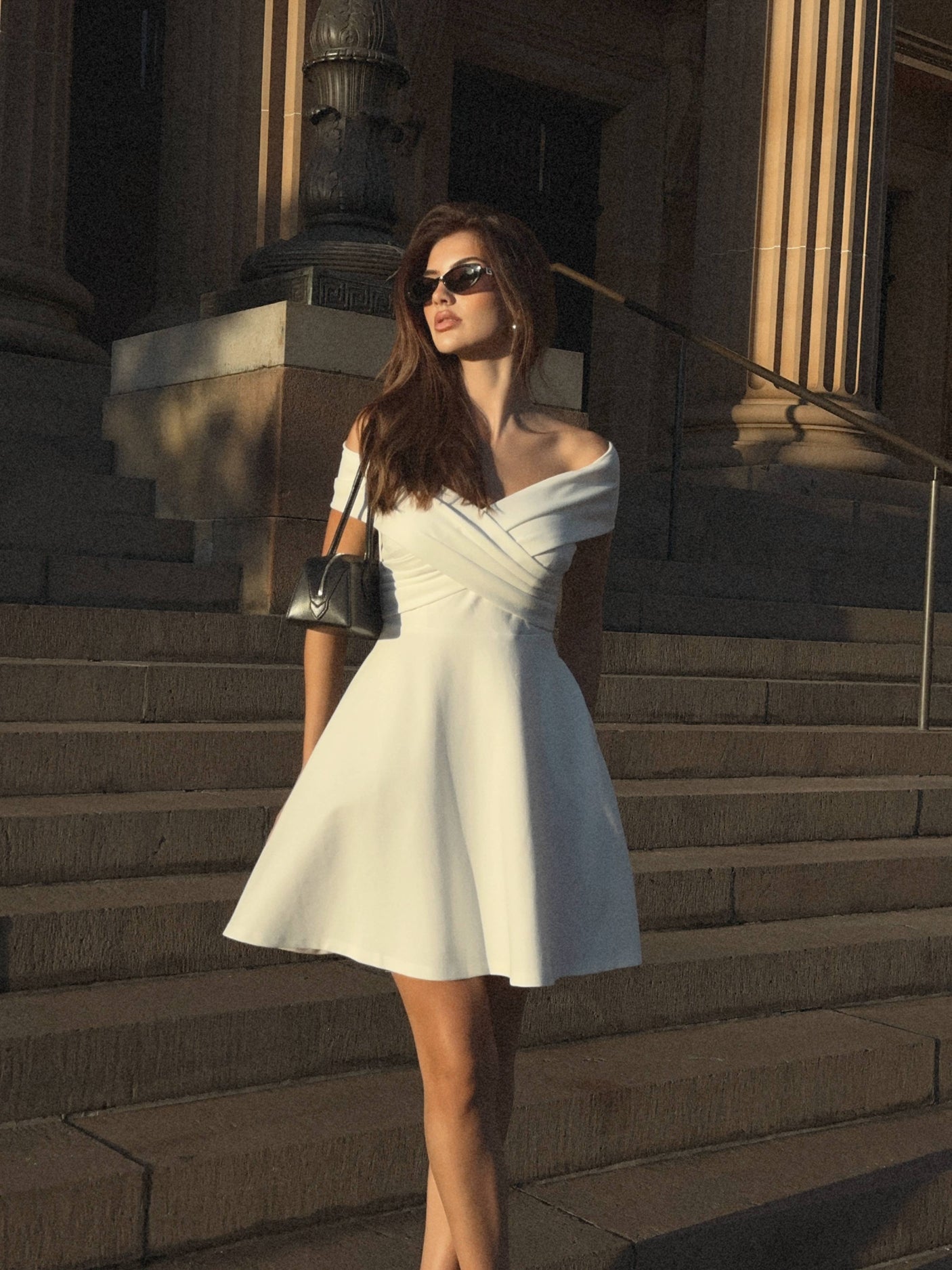 Britt Dress-White