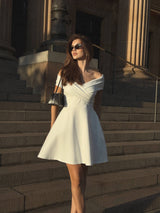 Britt Dress-White