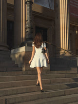 Britt Dress-White