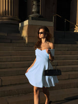 Britt Dress-Baby Blue