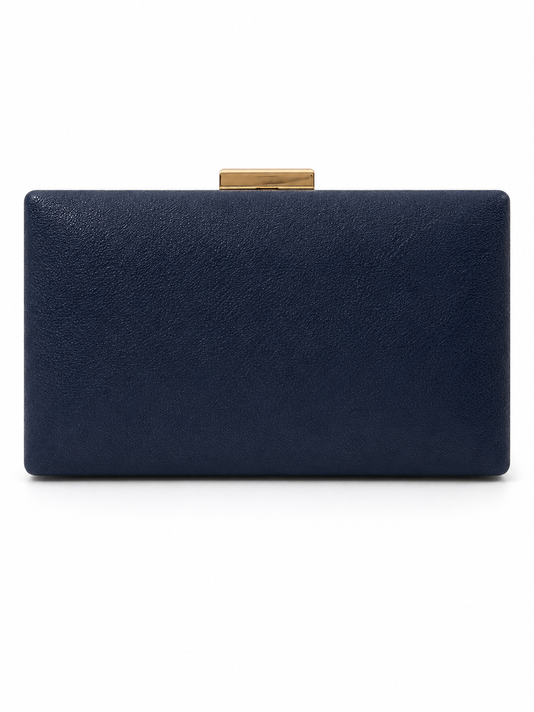 Navy matte clutch A0928
