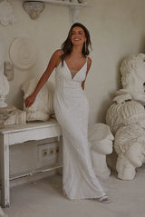 Avisa gown TC2418 Vintage white size 12 (Ex sample gown)