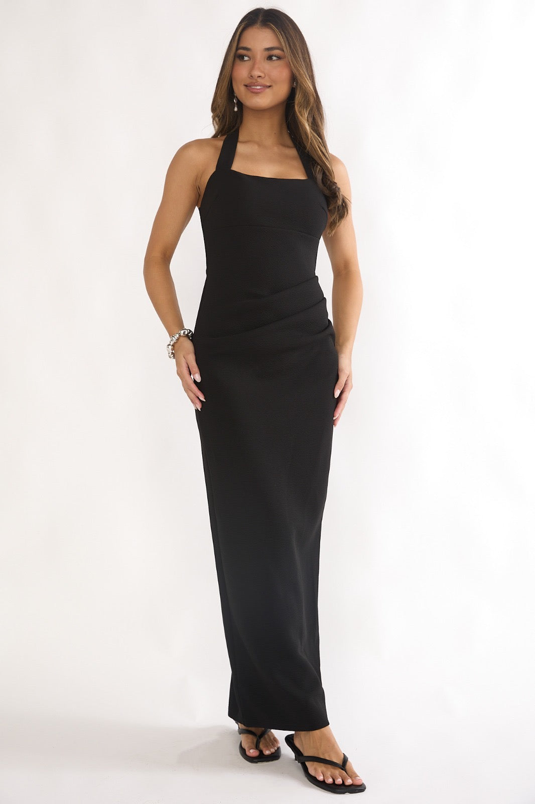 'Capri' - Black Cocktail Dress