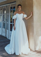 Danica gown Ivory size 10 (Brand new)