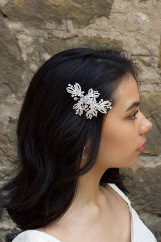 Tessa Hair Clip Silver WF521