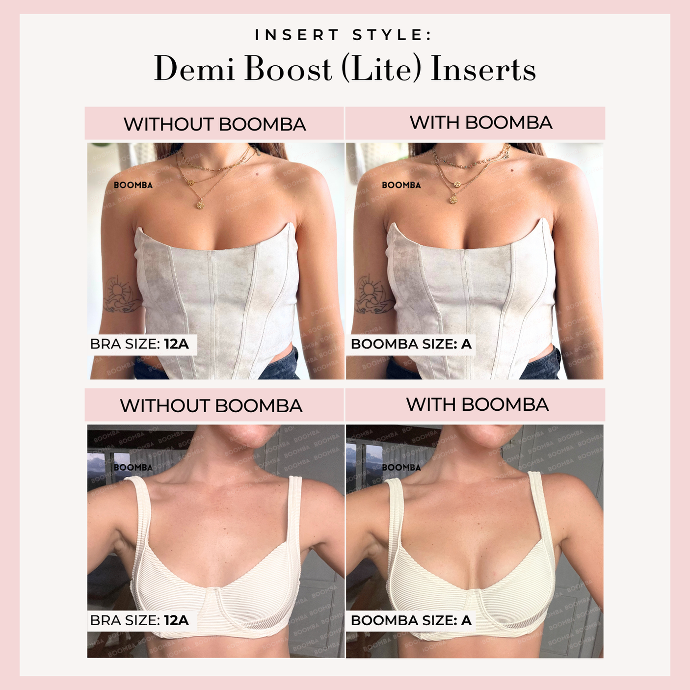Boomba - Demi Boost Lite inserts (Perfect Boost)