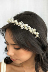 Cherry Pearl Headband WH749