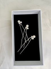 Bea Pearl Hair pins 3 pack WP134