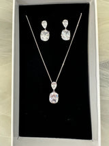 Cordelia Bridal Necklace & Earring set WS787