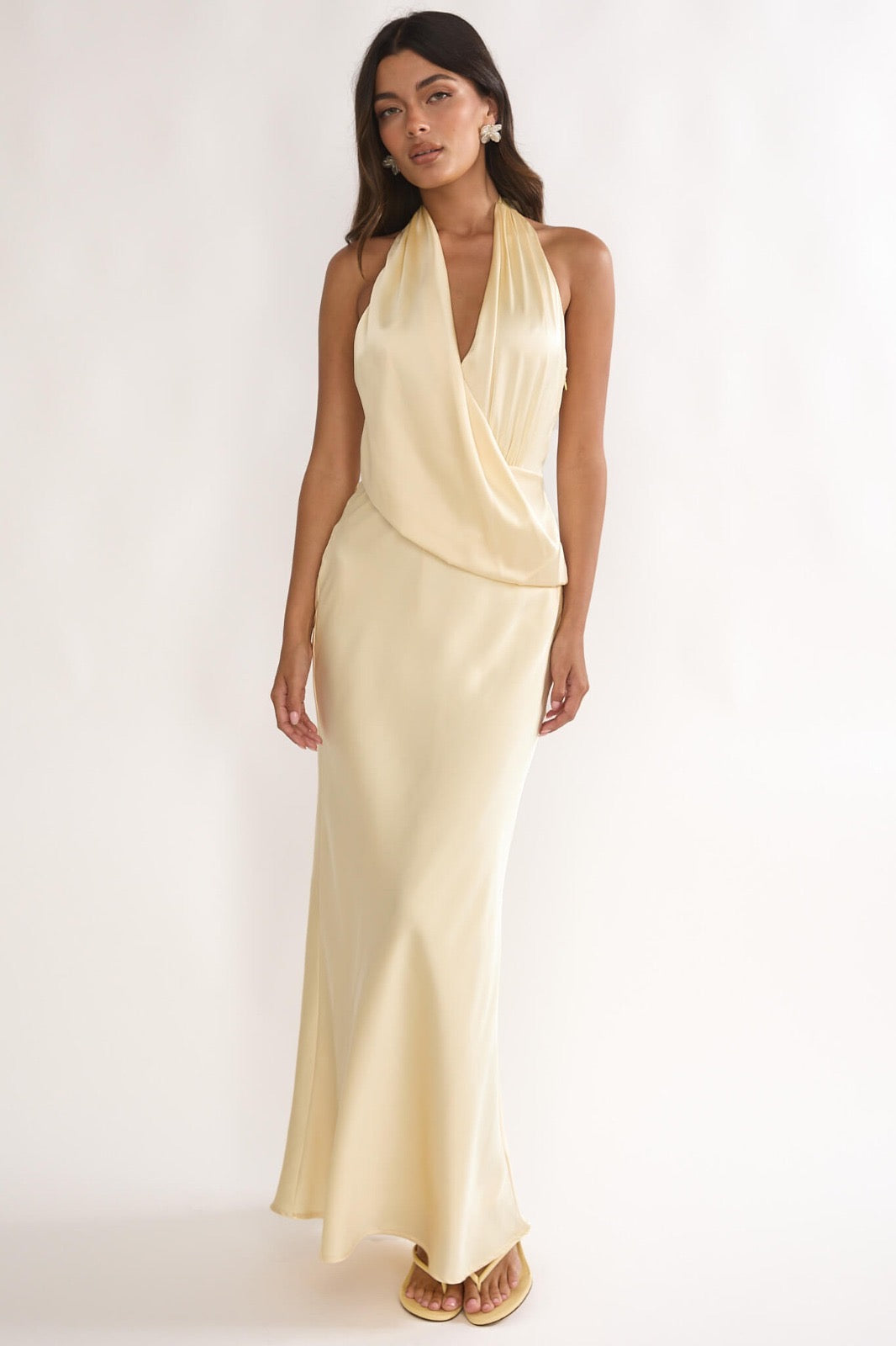 'Lisa' - Butter Cocktail Dress