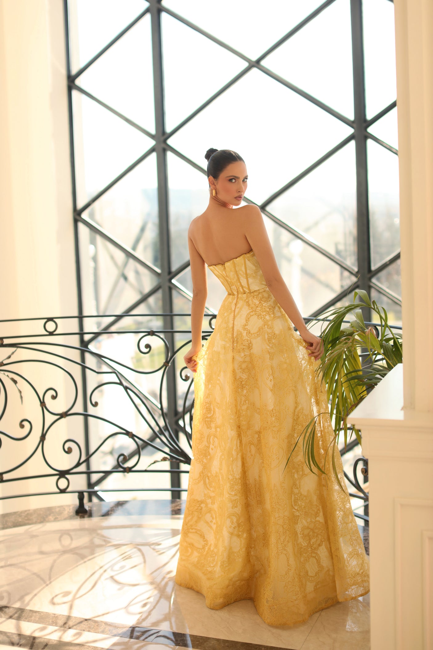 NC1057 Yellow/Ivory size 8 (Ready to ship!)