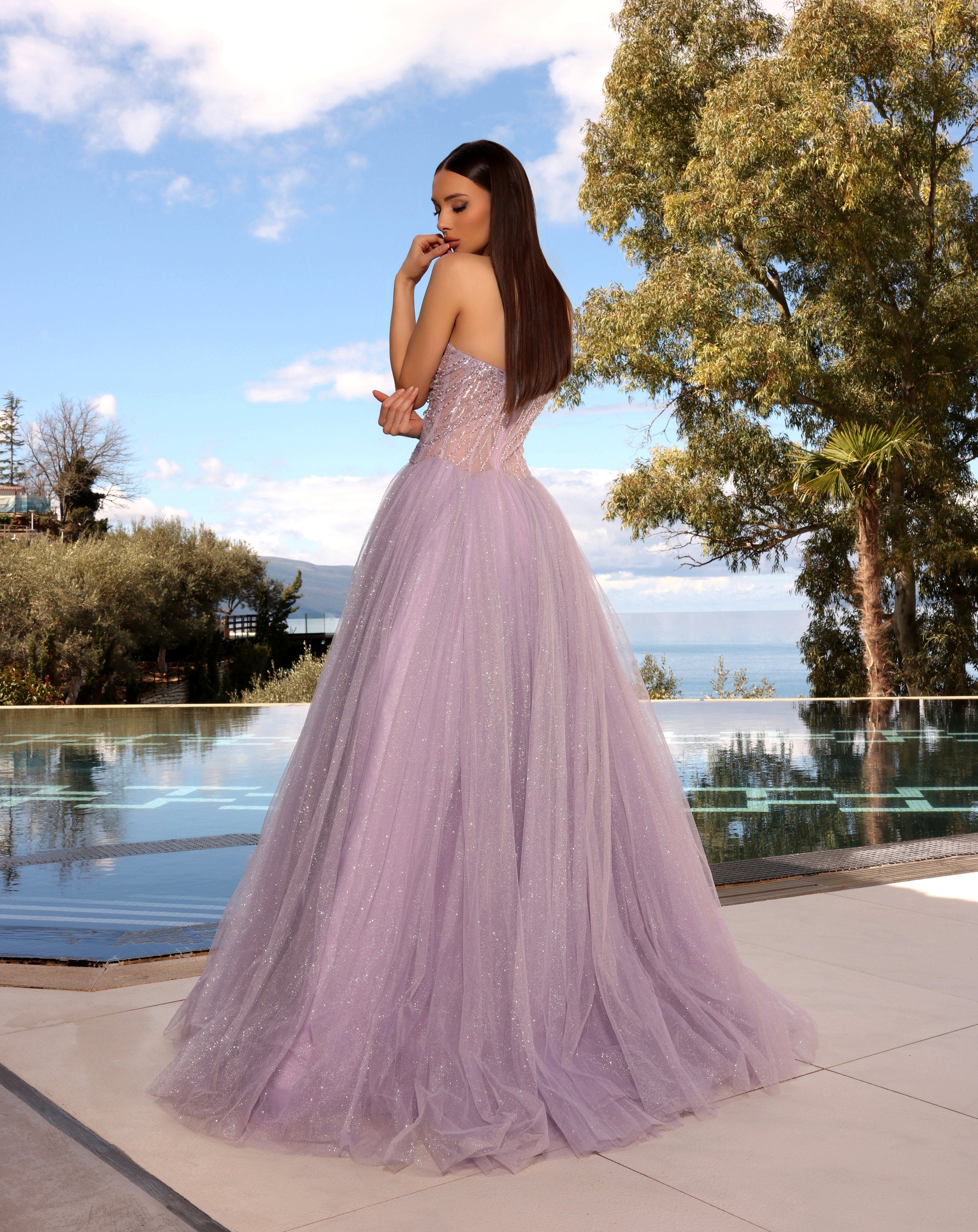 confetti lilac ウェディングドレス The Tisch | A Lilac dream 💜 #ChaseSuiWonders attends the 2026