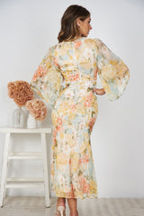 Pamelia Dress - Floral print, Size 8 (EY8399MS)