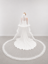Priss Veil - 2 Tier ruffled