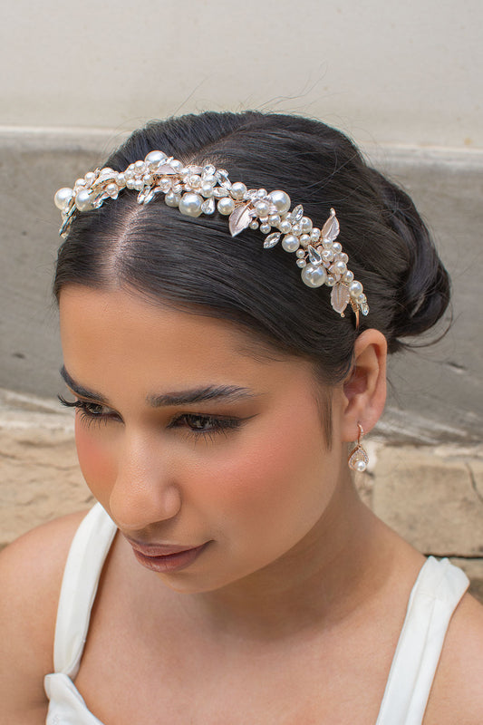 Heather Headband Rose Gold WH736