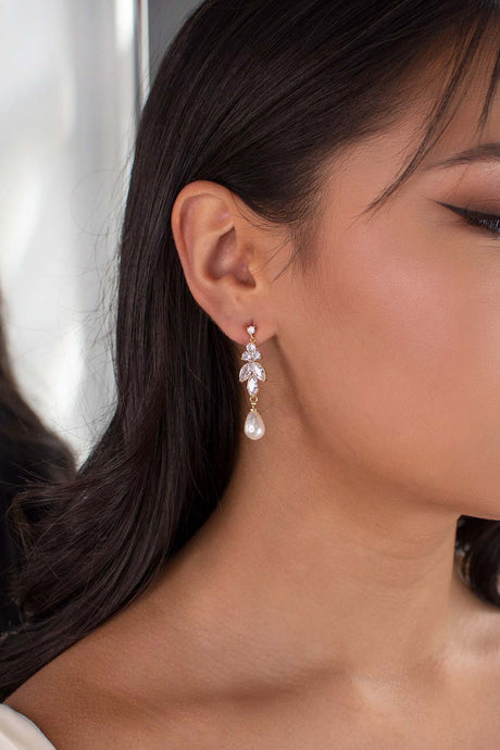 Remy Earrings Gold WE553