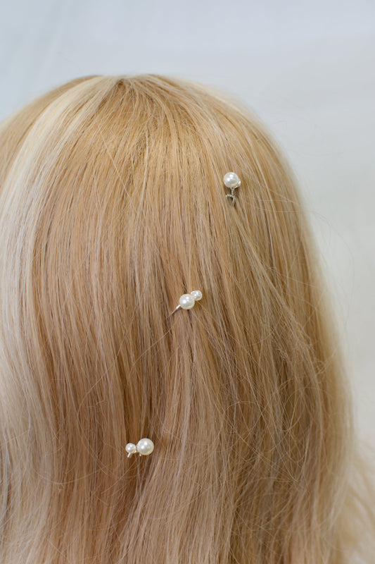 Nia Pearl Hair pins 3 pack WP133