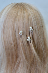 Bea Pearl Hair pins 3 pack WP134