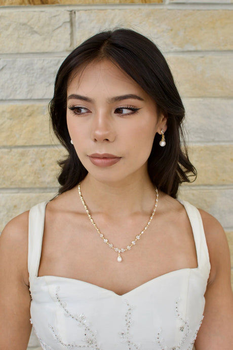Leah Necklace - Gold WN261