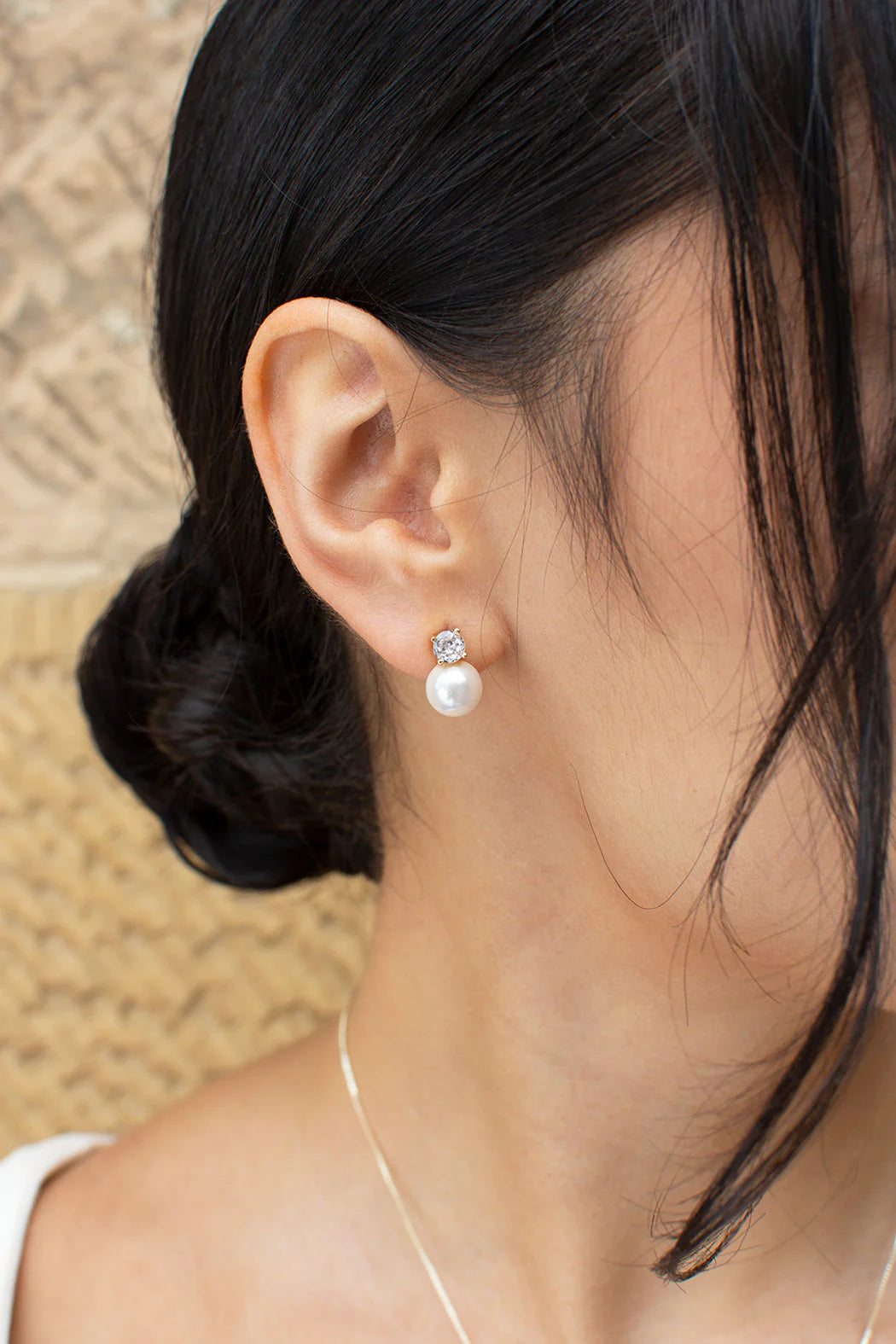 Annie Bridal Necklace & Earring set - Gold WS115